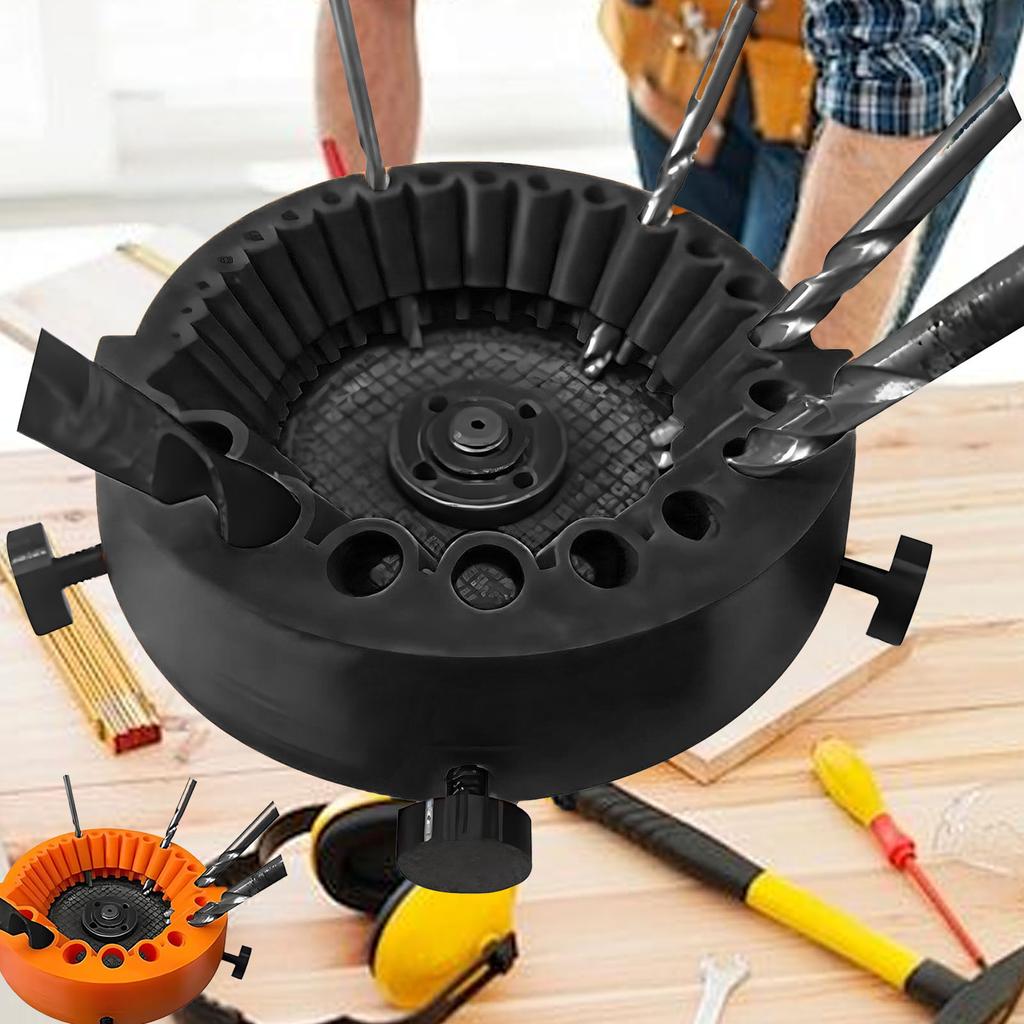 Drill Bit Sharpener for Angle Grinder ABS Power Drill Bit Grinding Attachment for 2 to 13mm Drill Bits