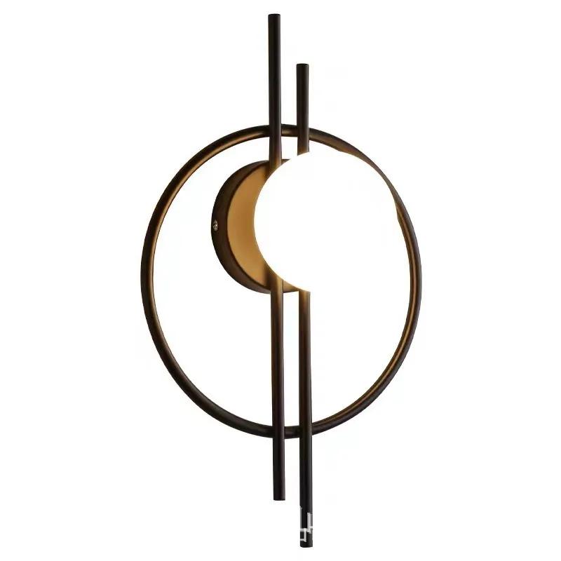Light Luxury Modern Glass Ball LED Wall Lamps Living Room TV Background Wall Light Aisle Bedroom Bedside Lamp Home Decor Fixture