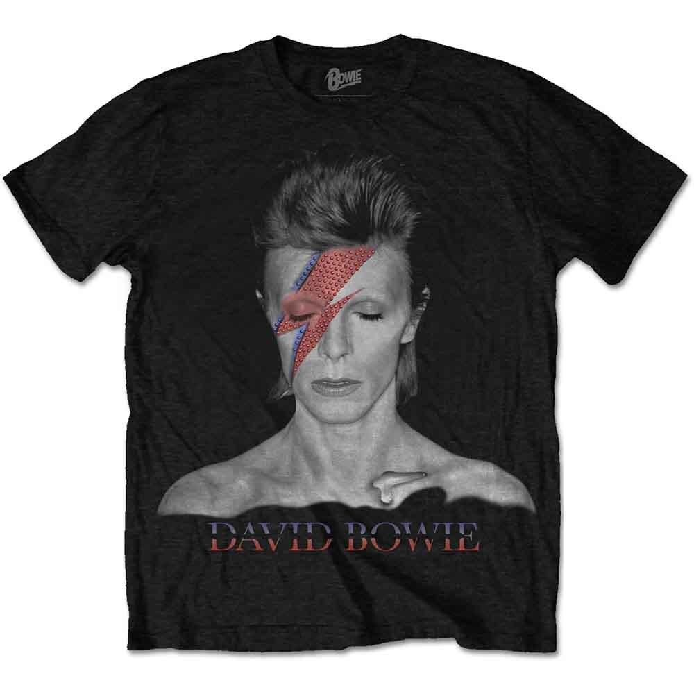 Футболка David Bowie Aladdin Sane Черная Новая XXXL