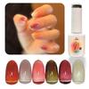 Gel Nail Color Sheer Transparent Nude Perfect for DIY Nails or Salon Gel, Colors, 6-Color Set, Colors, Use.