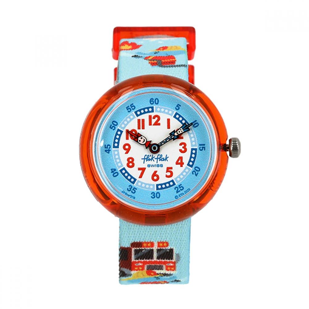 Flick Flick Fbnp218 Future Dreams Fire Stopper Kids Nato Watch FBNP218