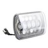 7inch LED Headlight 7x6 5x7 Inch   LED Headlamp with HighCelsiusLow Beam DRL Turn Signal 200W Bright