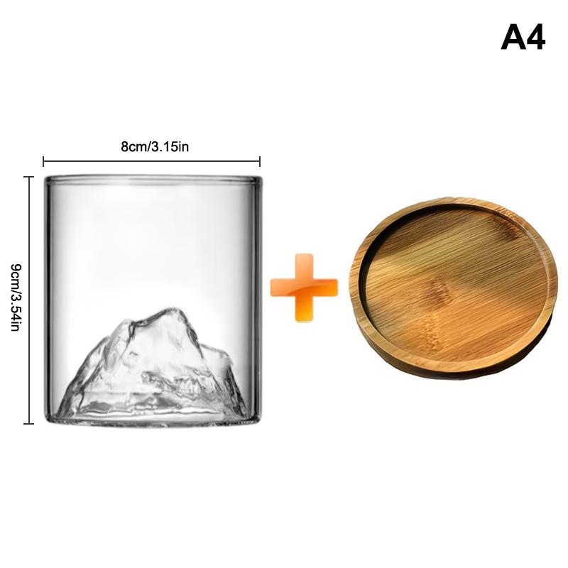 Glass Terrarium For Mountain Views Moss Planter Hydroponic Plant Container Multifunctional Cup Home Decoration Great Gift