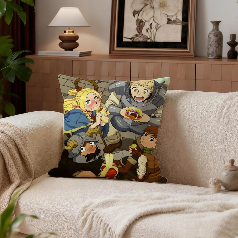 Fantasy Delicious in Dungeon Cushion Cover Cushion Cover Set 4Pcs 50x50 45x45 40x40 Pillowcase Decorative Sofa Home Decor