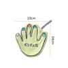 Soft Skin-Friendly Hanging Hand Towel Thickened Double Layer Absorbent Quick Dry Towel for Kitchen Bathroom Cleaning and Face Washing