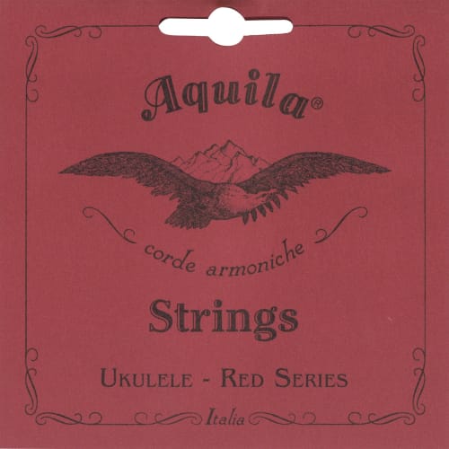 Aquila Nylgut Strings Red Series Concert Ukulele Strings, Low-G Type, 4-String, Single String (AQR-SCG 71U)