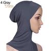 Tenfyer Soft Muslim Full Cover Inner Hijab Cap Islamic Underscarf Neck Head Bonnet Hat