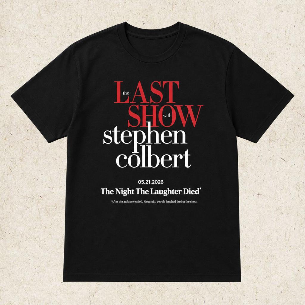 Late Night TV Show Finale 2026 Thank You Graphic T Shirt Fan Tee