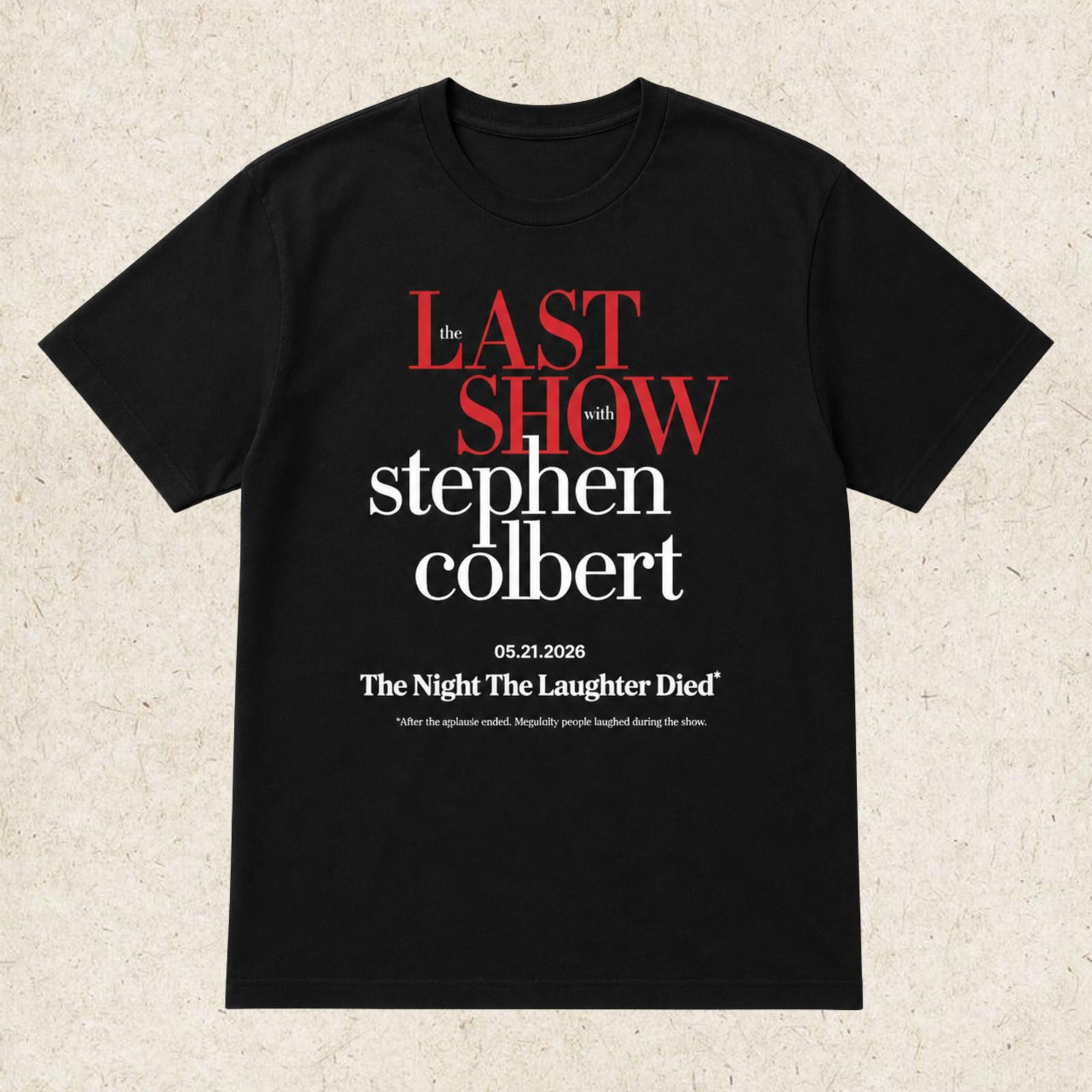 Late Night TV Show Finale 2026 Thank You Graphic T Shirt Fan Tee S разноцветный