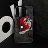 Art Fish Koi Carp Silver Plated Inside Phone Case For iPhone 17 16 15 14 11 12 13 Pro Max Plus X XR XS Max Colored