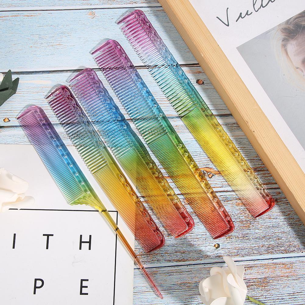 5pcs Professional Hair Cutting Combs Hairdressing Styling Combs for Salon Barber Shop