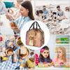 Cartoon S-Sarahs K-Kays Lunch Bag Men Women Kawaii Girl  Cooler Thermal Insulated Lunch Boxes for Adult Office