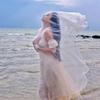 Bohemian Mesh Neck Scarves Korean Style Sunscreen Hijab Wraps Fashion Silk Scarf Shawls  Head Scarf