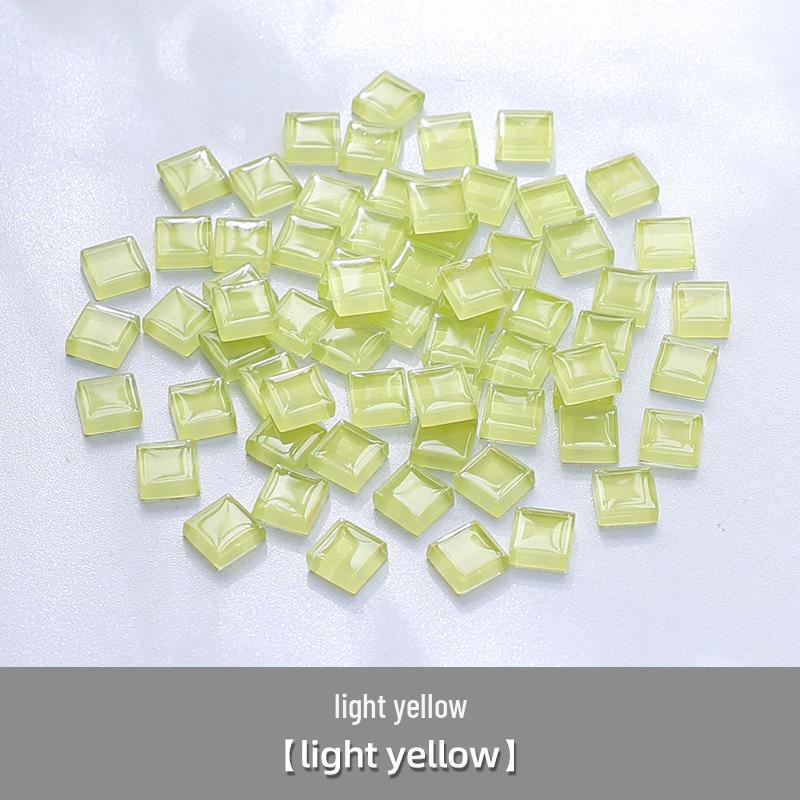 1cm Crystal Glass Colored Stones Mosaic DIY Kit for Kids