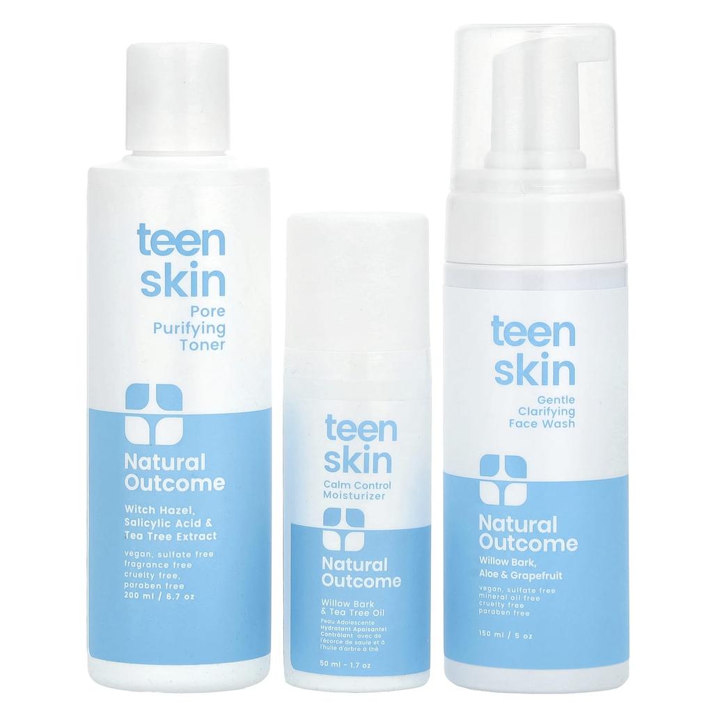 Teenskin, Everyday Face Kit, 3-piece Kit