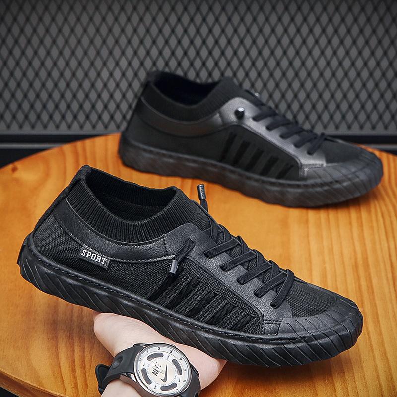 Laufschuhe Bequeme, leichte, lässige Herren-Sneaker, atmungsaktiv, rutschfest, verschleißfest, Outdoor-Walking-Männer-Sportschuhe