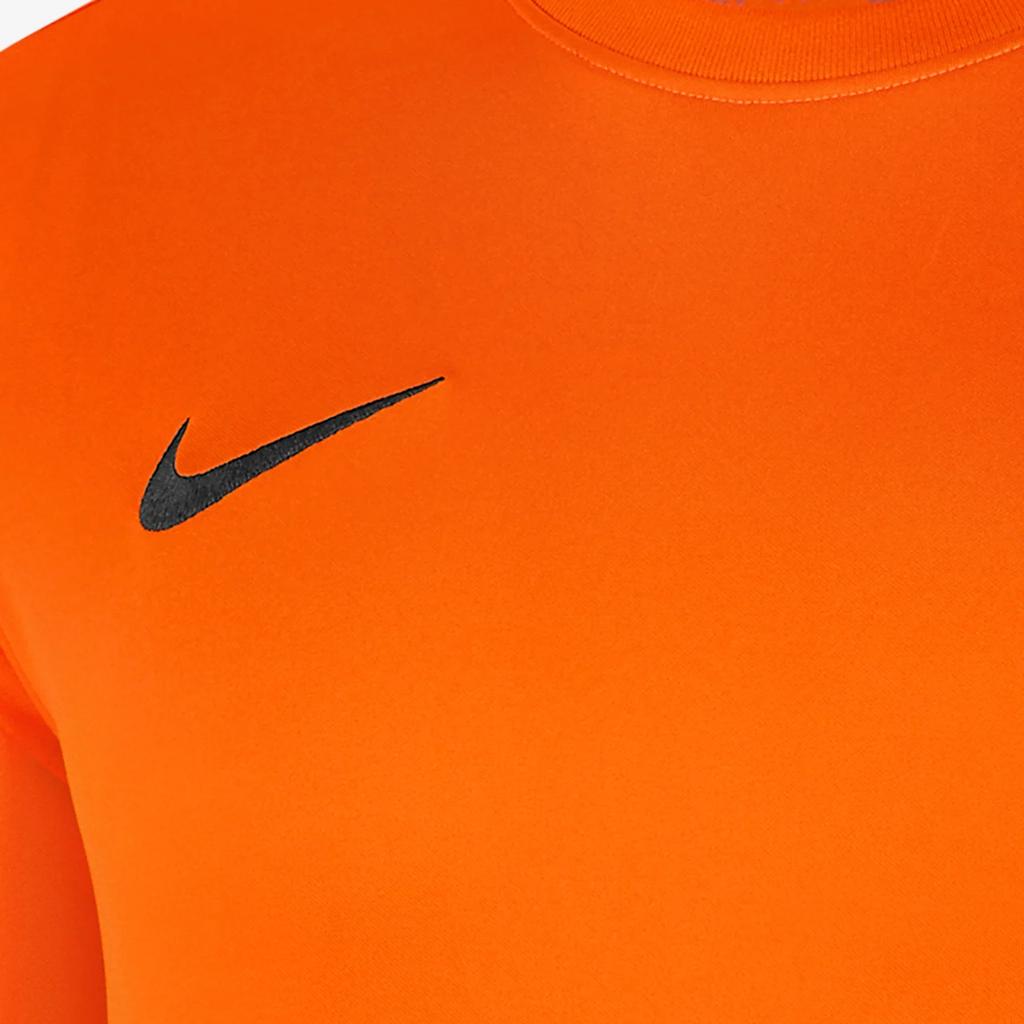 Nike T-Shirt Solid Color Logo Round Neck Short Sleeve Kids tops Safety-Orange BV6741-819