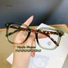 Unisex Clear Lens Myopia Glasses Unisex Trend Fashionable Munis Diopter Eyeglasses Women Men Square Near Sight Glasses0 -1.0-4.0