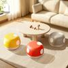Mushroom Stool - Cute Children's Shoe Changing and Side Table Stool for Home Entrance and Hallway.