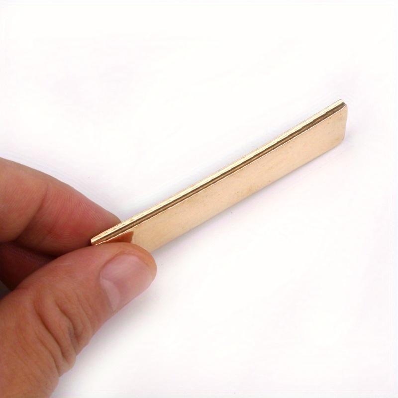 9pc Electric Guitar Repair Tool Alloy Fretboard Press Caul Inserts Golden
