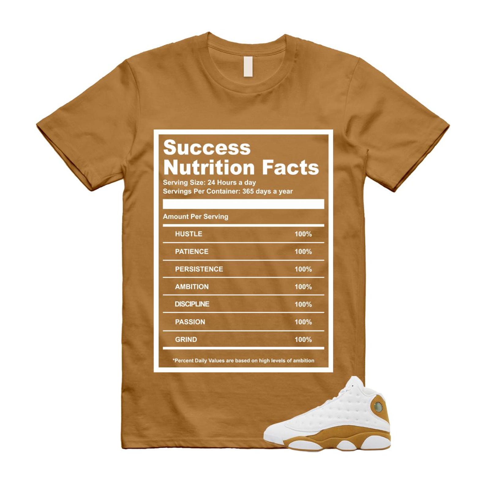 13 Wheat White T Shirt Match SUCC 3XL