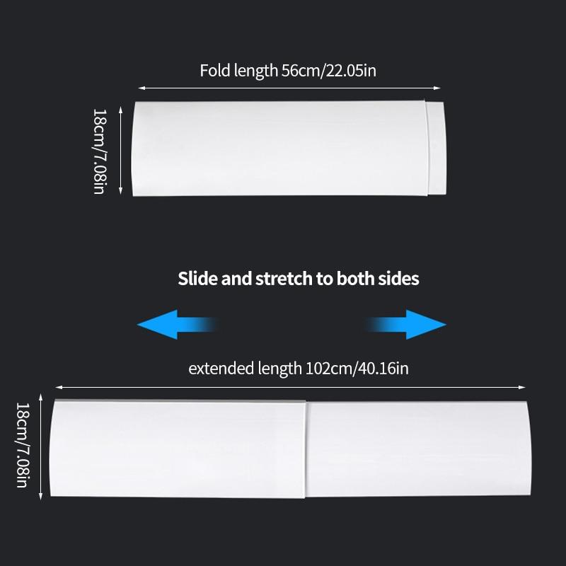 

Кондиционер Ветрозащитный экран для младенцев, защита от прямого обдува, регулируемая крышка направляющей ветра, пылезащитный кожух