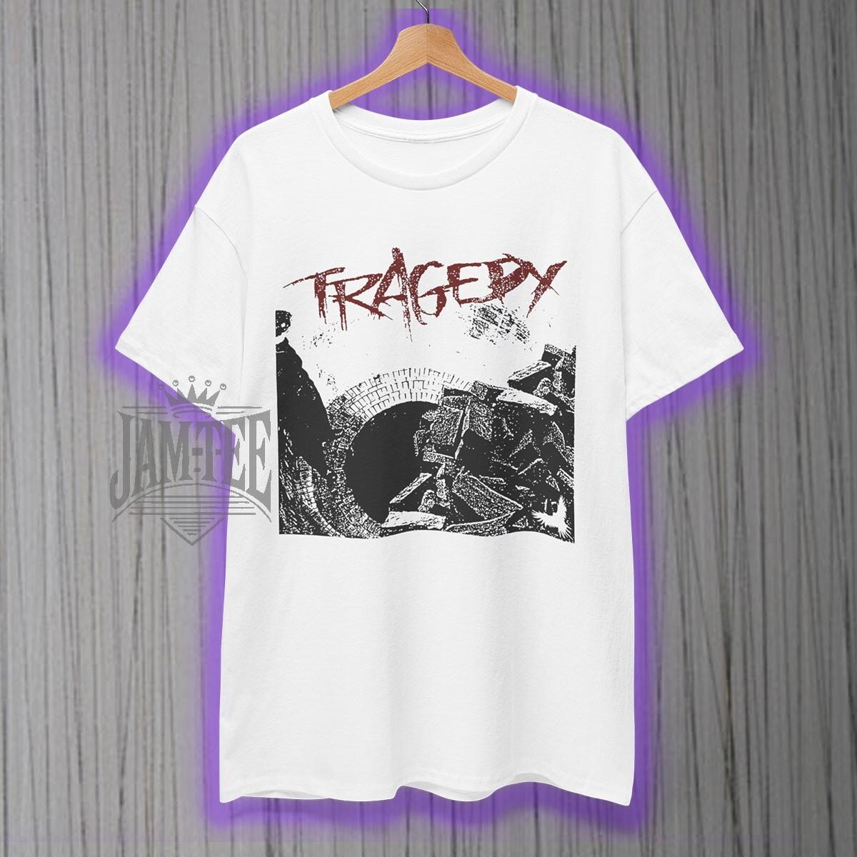 TRAGEDY T-Shirt Mens Womens Tees Top  punk d-beat crust anti-cimex skitsystem discharge  Unisex Tee 2XL