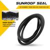 Sunroof Weatherstrip Glass Seal Protector Black For Honda Accord Pilot 2003-2008