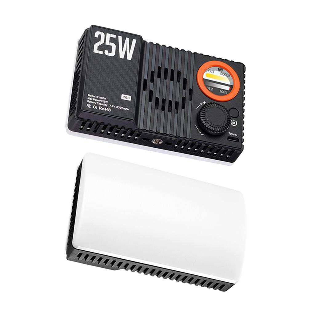 168 LED Video Lights 1800K-9000K, Handheld Camera RGB Fill Light with Rechargeable Battery for Photography,  , Kids, Weddings, News