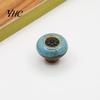 Cabinet Knobs Vintage Flower Carving Anti-rust Home Smooth Drawer Pulls Improvement Leopard Round Handle for Wardrobe