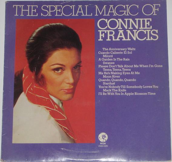 LP Record CONNIE FRANCIS  The Special Magic Of 2354025 MGM RECORDS Netherland Jazz Used