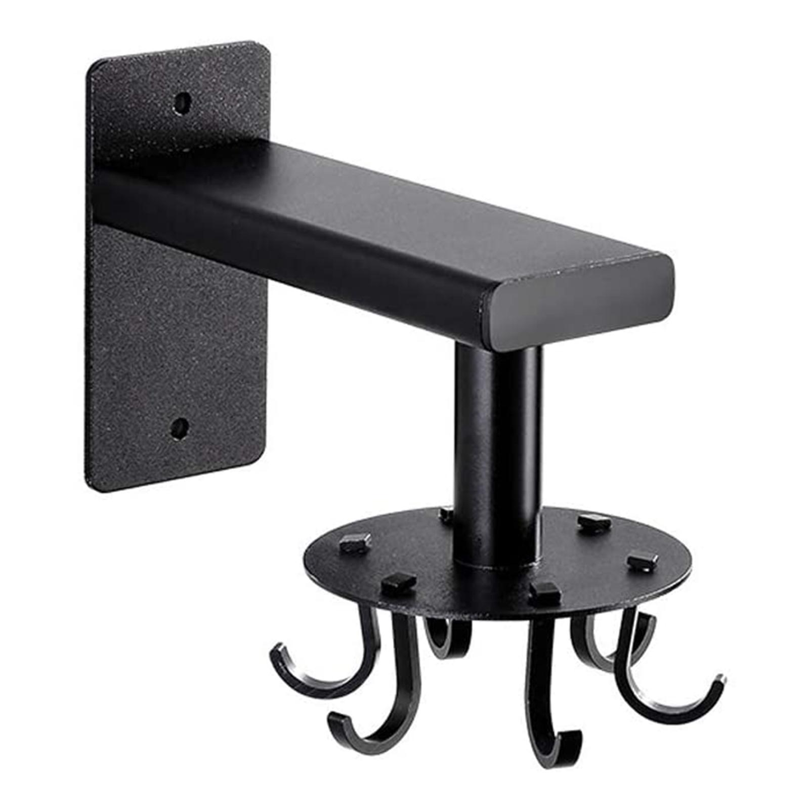 Wall Mounted Kitchen Sliding Rail Rotatable Hooks Space Aluminum Organizational Rack With 6 Hooks For Towel Pot Pan China Mainland 3900₽