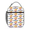 Repsol Insulated Lunch Bag for Women Kids Portable Food Boxes Thermal Lunch Box Tote