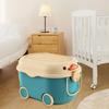 Design Toy Chest with Wheels Storage Solution for Kids' Play Area