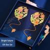 Ancient-Style Dunhuang Panda Metal Bookmark: Cultural Gift for Students, Teachers, and Museum Enthusiasts
