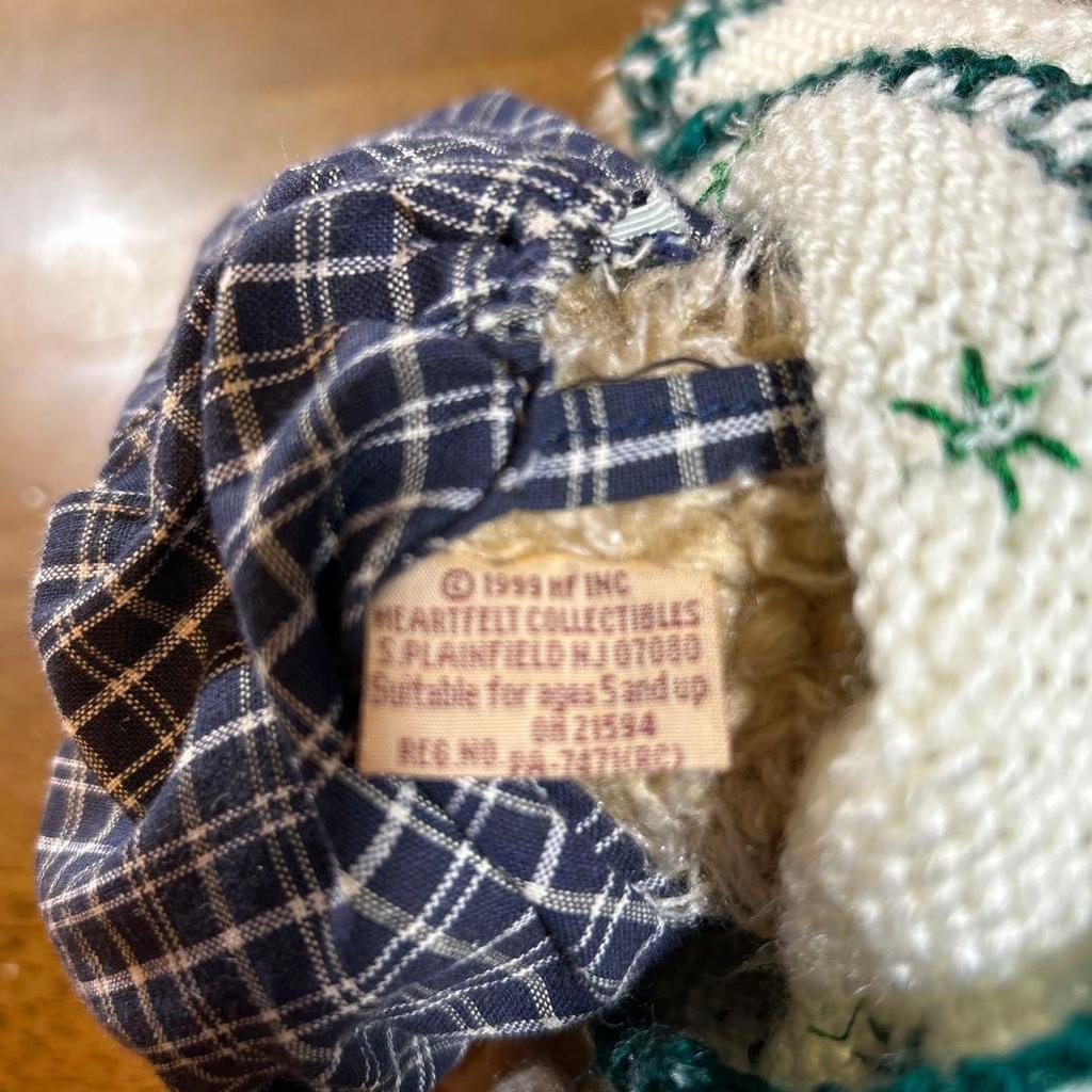 [USED] HEARTFELT Christmas sweater teddy bear