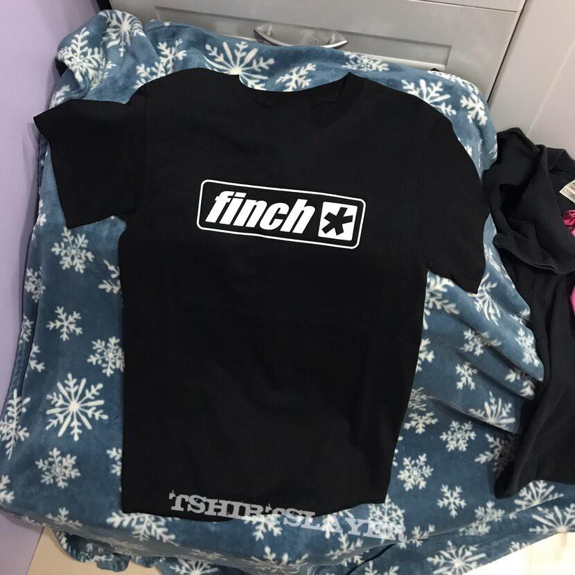 Finch Band Logo Black Cottn Shirt All size S-5XL unisex BS358