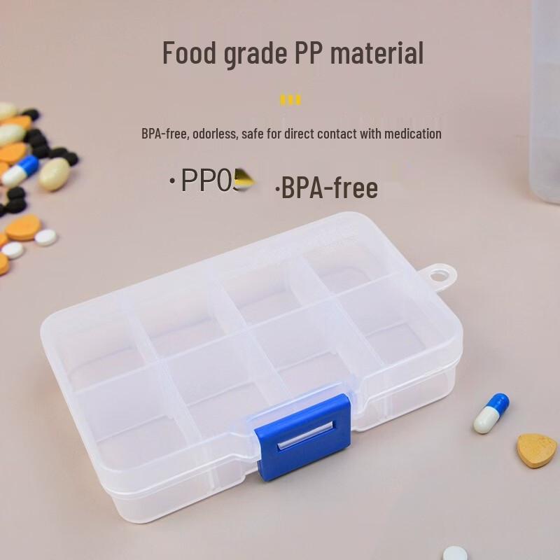 Haishi Hainuo Portable 7-Day Pill Organizer, 3-Pack