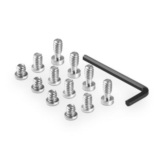 

SmallRig 1/4 Screw Camera Fixing Screws, Set of 12, 1/4 Knob, 1/4 -20 Thread, Quick Release Camera Fixing Screws, Camera Fixing Screw-1713