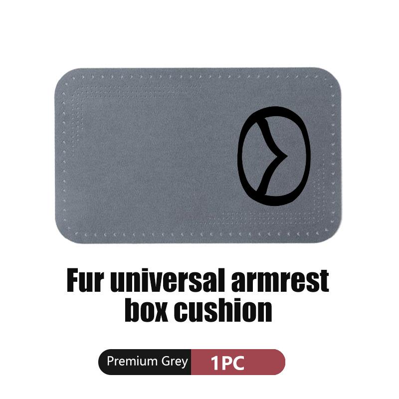 Car Armrest Box Pad Suede Auto Armrest Mat Car Accessories For Mazda Axela Speed 6 CX3 CX4 CX5 CX7 CX8 CX9 MS Demio