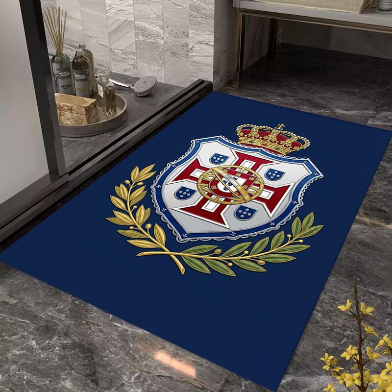 Royal Emblem carpet Home Decor Doormat Fashion Christmas gifts Protective pad