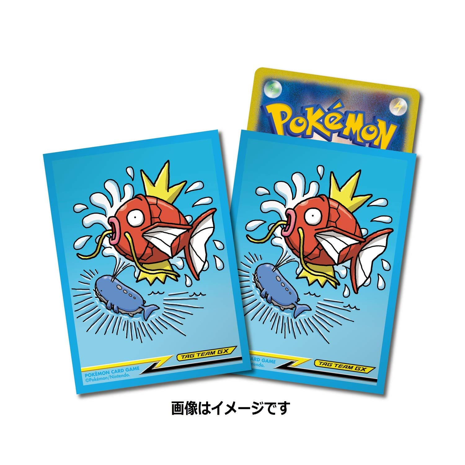

Карточная игра Pokemon Deck Shield Magikarp TAG TEAM GX и Whale-O