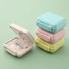 Pill Box Organizer Container 6 Grids Travel Case Tablets Plastic PP Drug Vitamin Capsule Holder Double Dustproof 4pc/lot