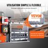 Automatic Wire Stripping Machine, 0.06''-1.57'' Electric Motorized Cable Stripper, 750 W, 98 Ft/min Wire Peeler with Visible Stripping Depth