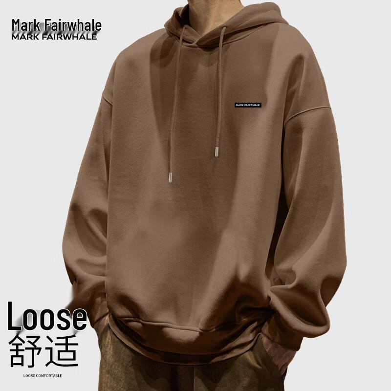 

Mark Fairwhale Men s Heavyweight Loose Fit Pullover Hoodie XL