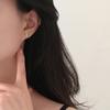 New Chinese Style Diamond-inlaid Lucky Bag Earrings for Women with Light Luxury High-end Niche Style Earrings
