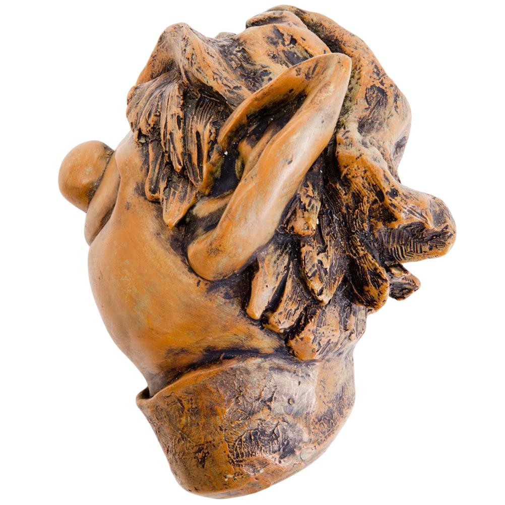Garden Elf Tree Hugger Polyresin Tree Sculpture Garden Peeker Yard Art for Home Decoration