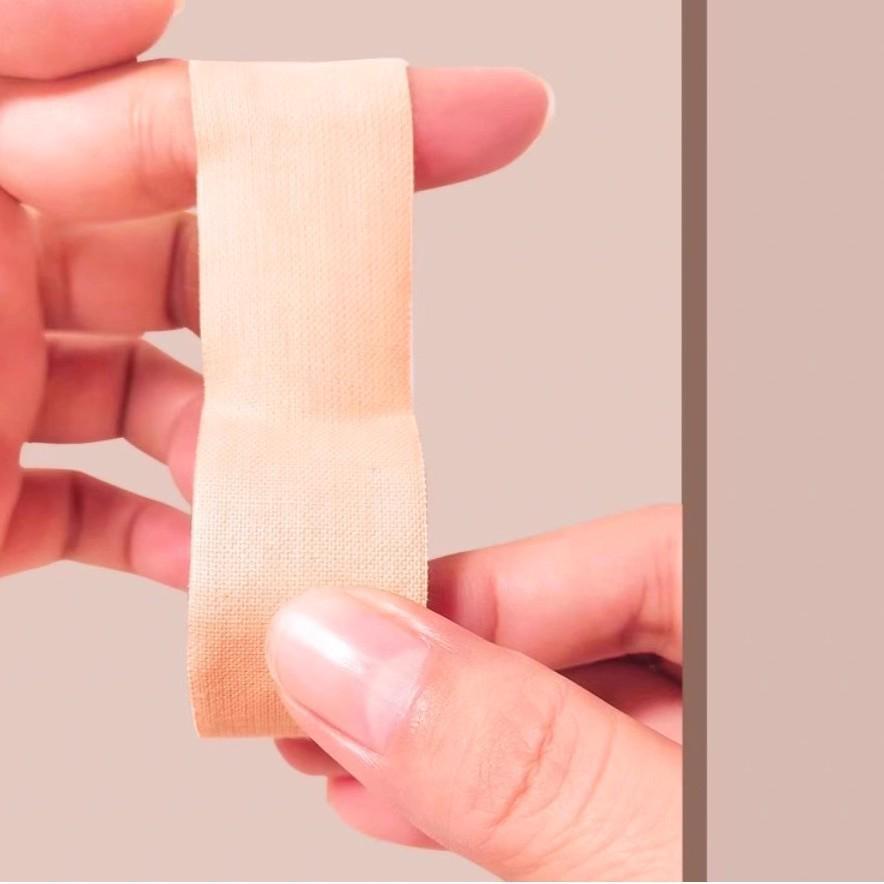 Jin Shikang Medical Cotton Cloth Tape: Strong, Skin-Colored, Pressure-Sensitive, Hand Protection Plaster.