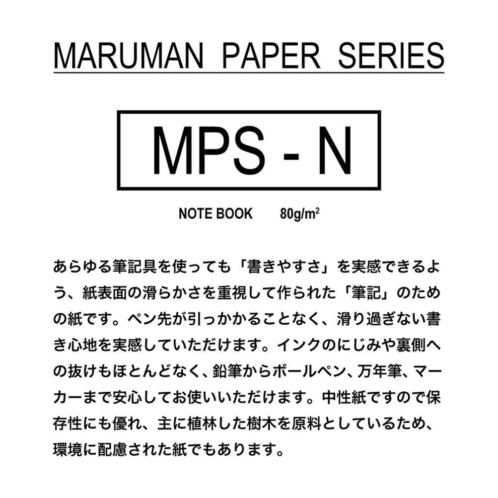 Maruman Loose-Leaf B5 Blank Paper, 100 Sheets, Set of 5, L1206H