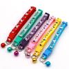 Collar Bell Colorful Cats Pattern Pet Accessories Dog Cat Adjustable Collars For Puppy Kitten DIY Small Animal